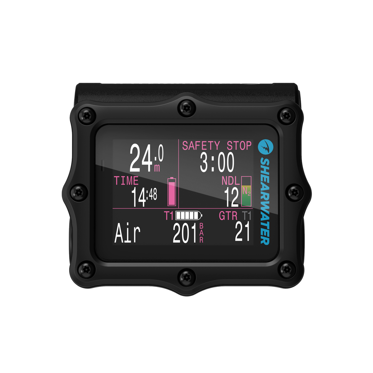 Perdix 2 Ti Black Dalış Bilgisayarı