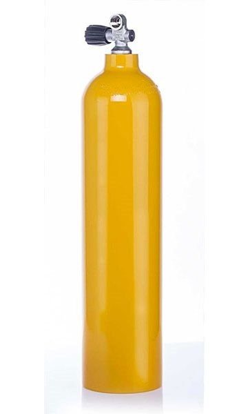 7 L Alüminyum Tüp + Vana