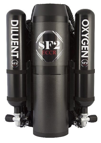 SF-2 Rebreather Backmount Kapalı Devre