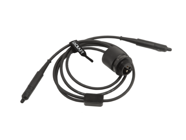 E/O output - twin cable adapter (2 x 70 cm)